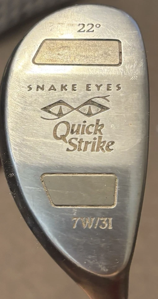 Snake Eyes Quick Strike 7W/31 Hybrid 22° Right Handed 	40.5"Graphite ￼ - Image 1 of 1