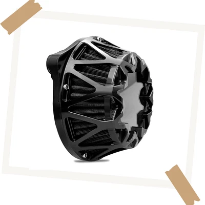 Cross Air Cleaner for Harley Sportster XL883L/1200X 1991+ Foto 1 de 4