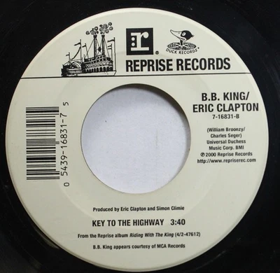 45 B.B. King / Eric Clapton - Key To The Highway / Riding With The King - Изображение 1 из 2