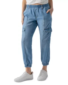 Sanctuary Women's Pants Sz XL Relaxed Rebel Cargo - Picture 1 of 5
