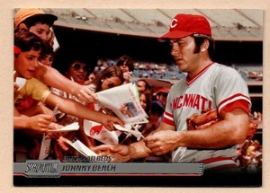 2014 Stadium Club Johnny Bench Cincinnati Reds 113 - Foto 1 di 2