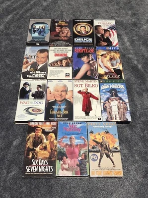 90s Comedy VHS Lot Of 15 Deuce Bigalow Father Of The Bride Mr Nanny - Image 1 of 4