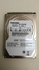 Toshiba MK1059GSM disco rigido per computer portatile 1 TB 2,5" SATA II (3,0 Gb/s) - Foto 1 di 3