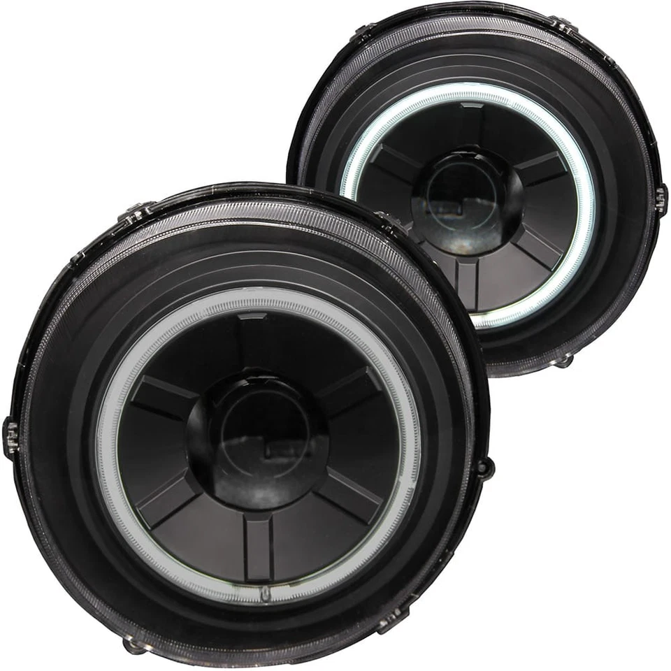 Черный прозрачный объектив CCFL фары в сборе с Halo подходит 07-14 Toyota FJ Cruiser - Изображение 1 из 3