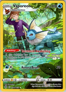 Vaporeon TG02/TG30 SWSH09: Brilliant Stars Trainer Gallery - Casi nuevo - Imagen 1 de 2