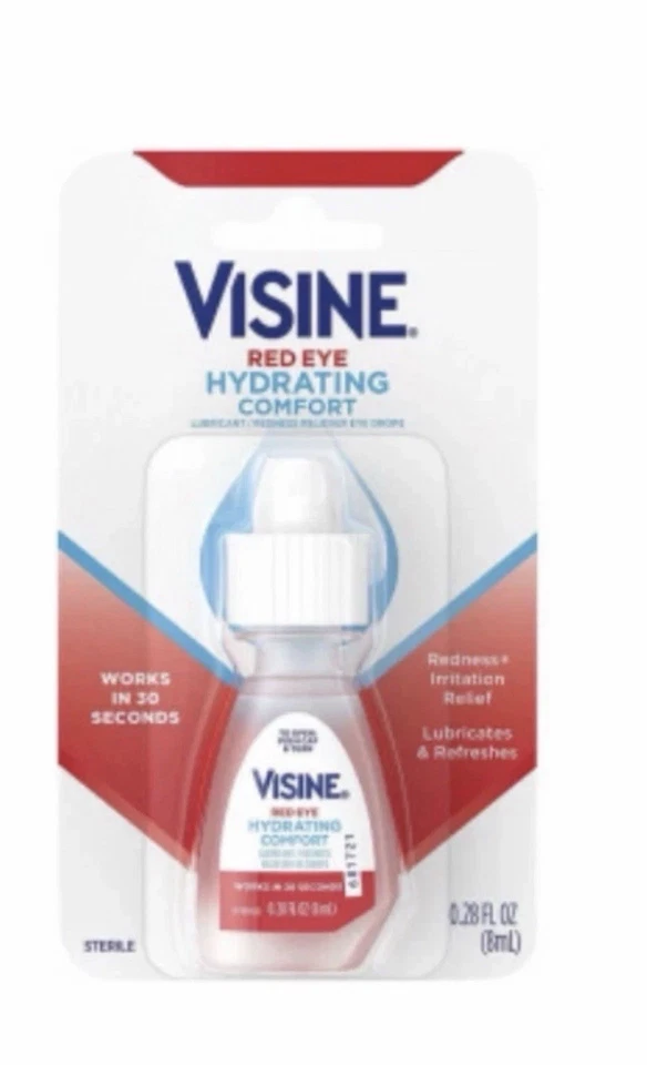 Gotas para ojos alivio hidratante visina 12 unidades EXP 12/27 0,28 fl oz Foto 1 de 1