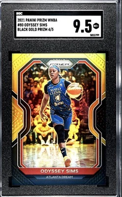 Odyssey Sims 2021 Prizm WNBA Black Gold Prizm 4/5 - Image 1 of 2