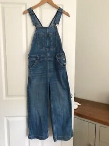 Fat Face Size 10R Clayton Crop Dungarees