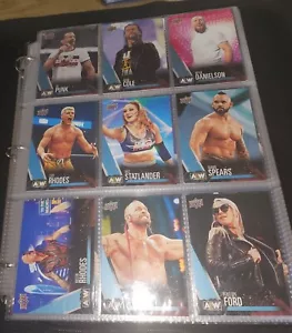 2021 AEW Upper Deck Instant Collection Gold Top Rope Main Features Rhodes Epack - Picture 1 of 11