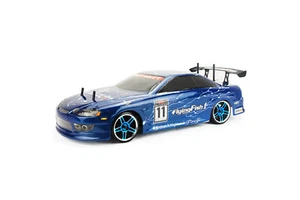 HSP 1/10 Fliegender Fisch elektrisch auf der Straße RTR RC Drift Auto mit 2 wiederaufladbaren Batterien - Bild 1 von 4