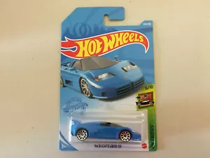 '94 Bugatti EB110 SS #224 * Blue * 2021 Hot Wheels Case N * A112 - Picture 1 of 1