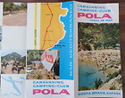 Dépliant touristique années 1960 Espagne Camping Pola Tossa de Mar Costa Brava