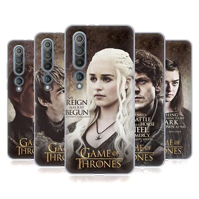 OFFICIAL HBO GAME OF THRONES CHARACTER QUOTES SOFT GEL CASE FOR XIAOMI PHONES - Image 1 of 4