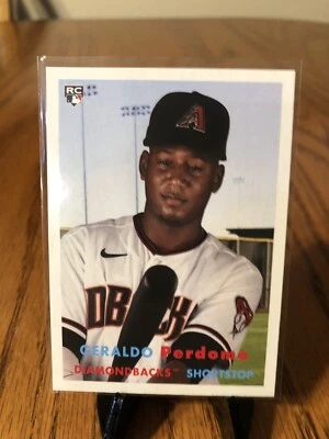 2021 Topps Archives 1957 Geraldo Perdomo Rookie #51 - Image 1 of 2