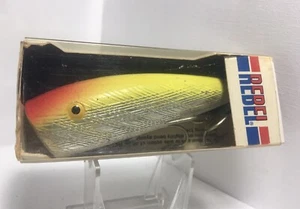 Vintage Large Rebel Pop R Topwater Popper, 4.5”……. “Tough Color”!!! - Picture 1 of 14