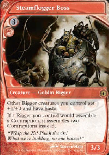 STEAMFLOGGER BOSS Future Sight MTG Magic the Gathering Cards DJMagic - Image 1 of 1