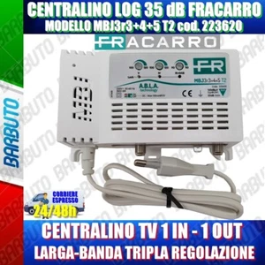FRACARRO 223620 MBJ EVO CENTRALINO TV 1 INGRESSO LOG 35dB MODELLO MBJ3r3+4+5 T2 - Photo 1/4