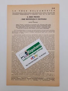Il genio precoce come individuarlo e coltivarlo di S. Pressey Fascicolo del 1956 - Imagen 1 de 1