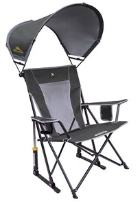 Silla balancín de exterior GCI para camping sombrilla balancín peltre - Imagen 1 de 6