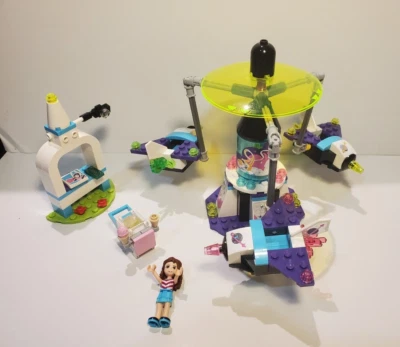 LEGO 41128 Friends Amusement Park Space Ride 100% Complete No box/ins - Image 1 of 4
