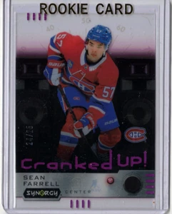 SEAN FARRELL 23/24 Upper Deck Synergy Cranked Up! Rookie Acetate CR-CM PINK #/25 - Picture 1 of 2