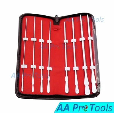 Juegos de sonidos dilatadores Dittel OB/ginecología quirúrgica acero inoxidable Foto 1 de 3