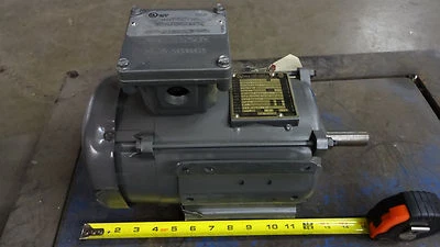 BALDOR EM7014T 1 HP 230/460 1760 RPM 143T EXPLOSION PROOF - Image 1 of 4