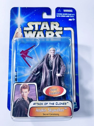 2002 STAR WARS ATTACK OF THE CLONES ANAKIN SKYWALKER SECRET CEREMONY BRAND NEW Cover