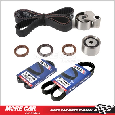 Kit de correa de distribución 2x correas de transmisión 3PK760 6PK1055 para Toyota Camry 1988-1991 2,5 L V6 Foto 1 de 4