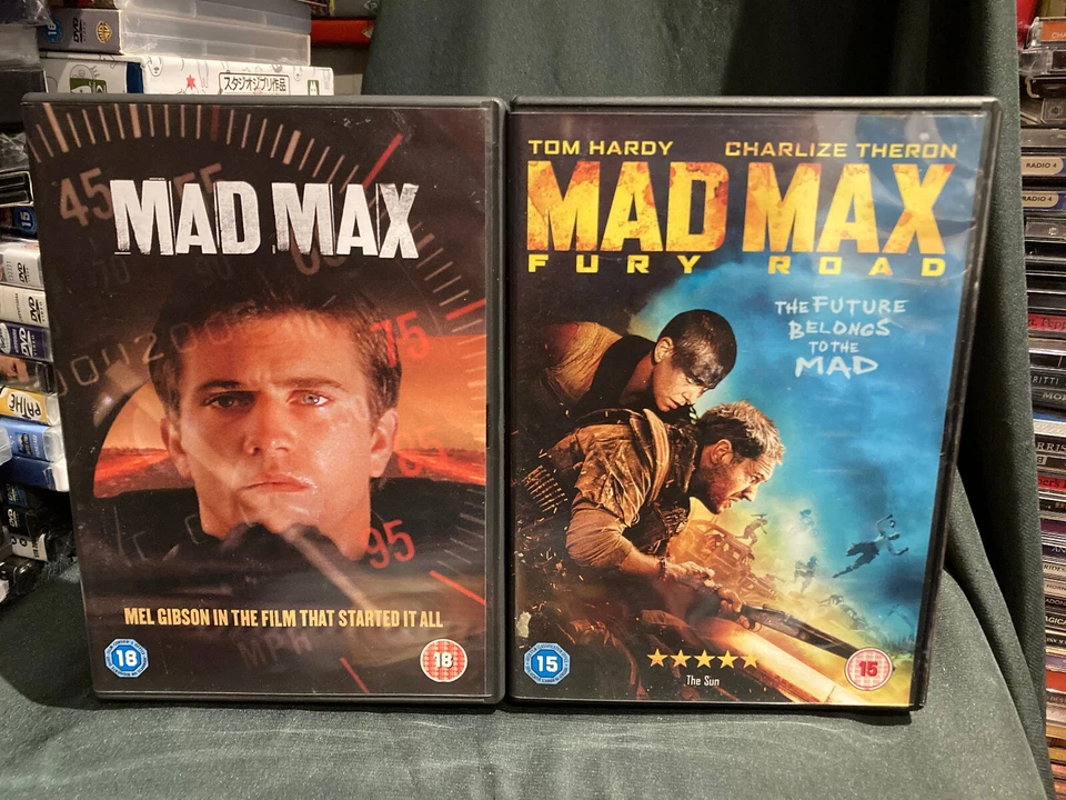 Mad Max (1979)  & Mad Max Fury Road DVD (2015) R2 - Image 1 of 1