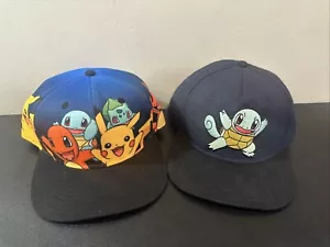 Nintendo Offizielle Pokémon Squirtle Snapback Mütze 2016 Charmander Bulbasaur Pika - Bild 1 von 13