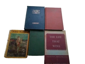 CHRISTIAN MIX BOOK LOT OF 5 VERY NICE COLLECTIONS - Picture 1 of 9