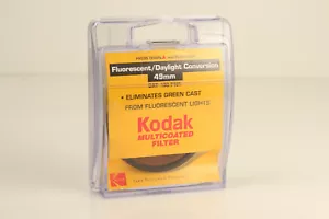 Kodak 49mm Japan Fluorescent / Daylight Conversion Multi-Coated MC Lens Filter - Picture 1 of 2