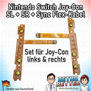 Switch Joy-Con Links + Rechts SL SR Tasten Flex-Kabel Nintendo Controller Button - Bild 1 von 2