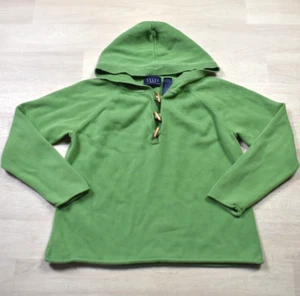 Liz Claiborne Crazy Horse grüner Damenpullover mit Kapuze Größe Large Strick - Bild 1 von 4