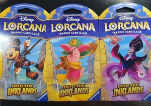 3 paquetes de refuerzo Disney Lorcana Into the Inklands sellados Jafar - Imagen 1 de 2