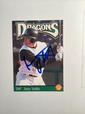 JOEY VOTTO 2004 MultiAd Sports Dayton Dragons Signed Auto Cincinnati Reds