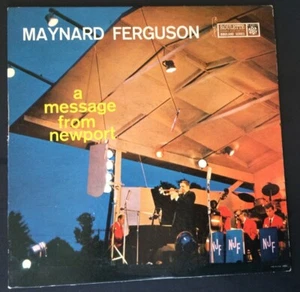 Maynard Ferguson, "A Message From Newport" Roulette Records, 1958, Mono, VG/VG+ - Picture 1 of 4