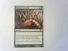 Rampant Growth	 Eighth Edition - Magic the Gathering Mtg Green