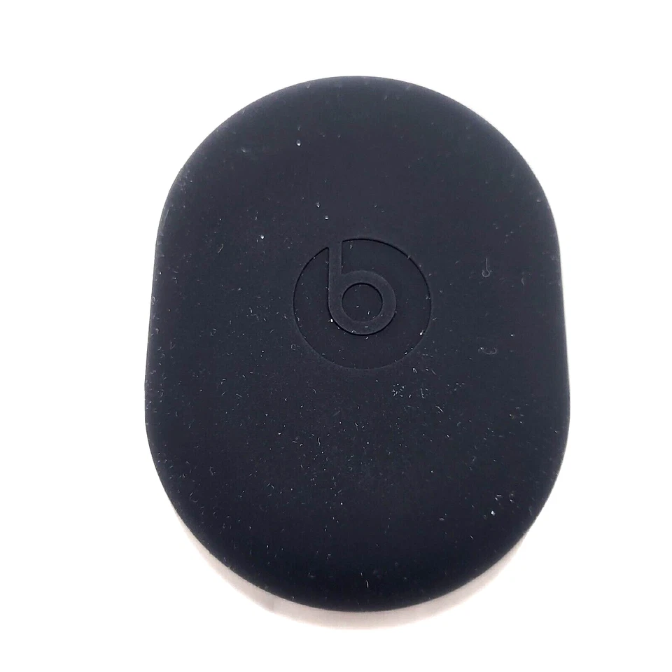 Original Beats Portable Silicone Carrying Case Pouch Earbuds Powerbeats Black - Image 1 of 4