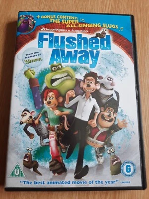Flushed Away ~ Dreamworks and Aardman ~ DVD ~ Animated Movie - Image 1 of 4