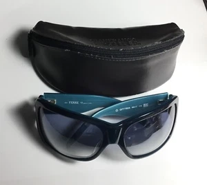 VINTAGE GIANFRANCO FERRE GF77604 SUNGLASSES TEAL BLUE RARE Made in Italy - Bild 1 von 4