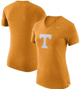 Tennessee Volunteers Women's Nike Fan V-Neck Tennessee Orange T-Shirt - Picture 1 of 4