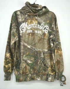 MV Sport Realtree Mens Drawstring Long Sleeve Casual Camo Hooded Sweatshirt S - Picture 1 of 12