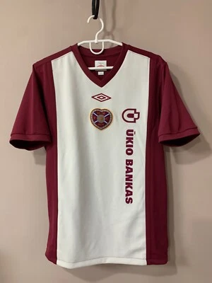 Heart Of Midlothian 2010/11 Home Football Shirt Umbro Soccer Jersey Size M - Image 1 of 4