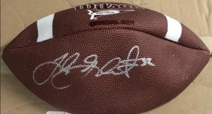 TOBY GERHART SIGNED NCAA FOOTBALL WITH COA! STANFORD CARDINAL MINNESOTA VIKINGS! - Picture 1 of 2