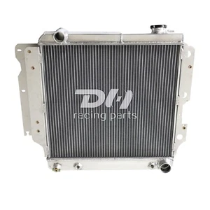 3 Rows Alu Radiator For 1987-2006 Jeep Wrangler YJ TJ GM ENGINE Chevy Mopar V8 - Bild 1 von 12