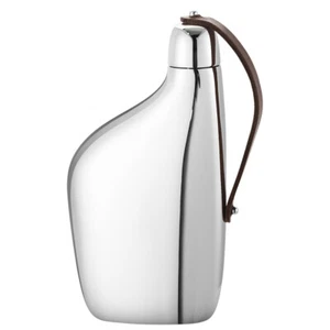 NEW Georg Jensen Sky Hip Flask Stainless Steel - Picture 1 of 1