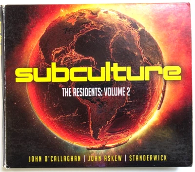Subculture The Residents: Volume 3 CD compilation 2015 Trance mixed in Digipak - Image 1 of 4