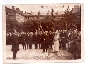 ancienne photo n°42 M. Branger Poincaré en Lorraine 1919 début XX ème - Foto 1 di 2